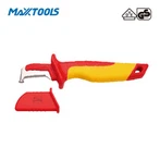 Cuțit de cablu izolat VDE în formă de seceră cu pantof de ghidare