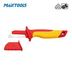 Cuțit de cablu VDE cu cap rotund și protecție